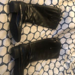 Sam Edelman Black Riding Boots Size 8
